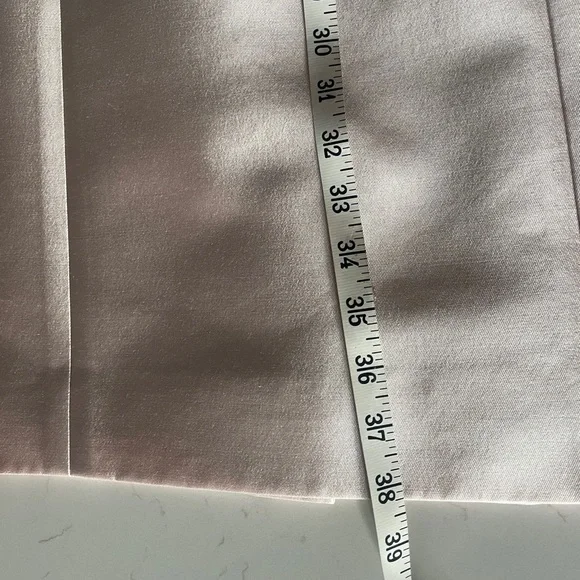 Teri Jon by Rickie Freeman Blush Pink Cocktail Formal Satin 2-Piece Suit 12 - Picture 6 of 13
